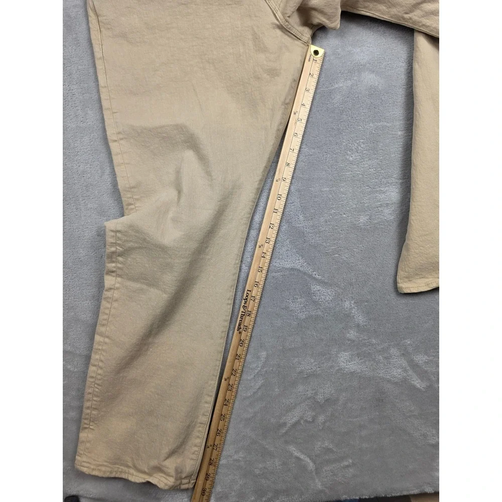 Polo Ralph Lauren Varick Slim Straight Pants Mens 40x30 Tan Khaki Stretch